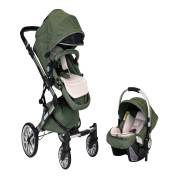 Prego Laon Bebek Arabası - Yeşil