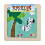 Sunman Ahşap Puzzle Orman Hayvanları S00130086 