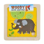 Sunman Ahşap Puzzle Orman Hayvanları S00130086 