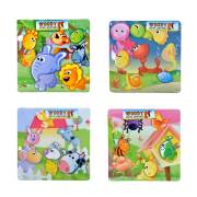 Sunman Ahşap Puzzle 3D Kafalar S00130058