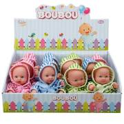 Sunman Boubou Bornozlu Sesli 20cm Tekli Bebek  S00000968