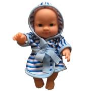 Sunman Boubou Bornozlu Sesli 20cm Tekli Bebek  S00000968