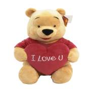 Disney WTP Temalı - Pooh Kırmızı Kalpli 61cm