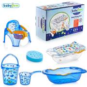 Babyjem Bebe Lüx Banyo Seti 6 Parça Mavi