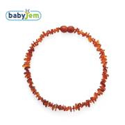 Babyjem Kehribar Bebek Kolyesi Düz Renk