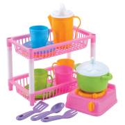 Dede İki Katlı Mutfak Sepeti 01034