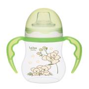 Wee Baby 754 Akıtmaz Kulplu PP Bardak 250ml - Yeşil