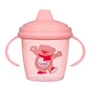 Wee Baby 755 Enjoy Akıtmaz PP Alıştırma Bardağı 240ml - Pembe