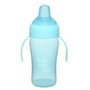 Wee Baby 775 Akıtmaz Kulplu Biberon 240ml Mavi