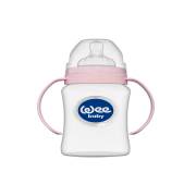 Wee Baby 791 Kulplu Geniş Ağızlı PP Biberon 250 ml - Pembe