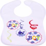 Sevi Bebe Cırtlı Havlu Önlük Lacivert