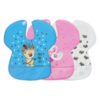 Sevi Bebe Büyük Muşamba Önlük Beyaz