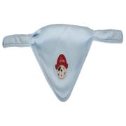 Sevi Bebe Lüks Fular Önlük - Mavi