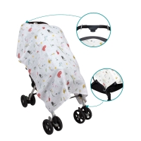 Sevi Bebe Müslin Bebek Arabası Örtüsü