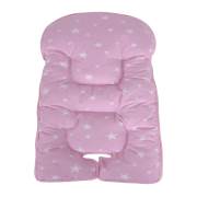 Sevi Bebe Mama Sandalyesi Minderi - Pembe Yıldız