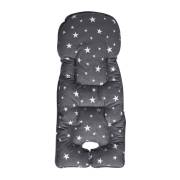 Sevi Bebe Mama Sandalyesi Minderi - Gri Yıldız