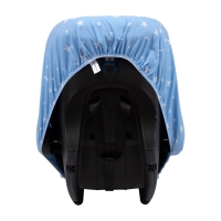 Sevi Bebe Anakucağı Örtüsü - Mavi Yıldızlı