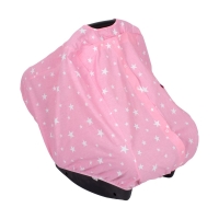 Sevi Bebe Anakucağı Örtüsü - Pembe Yıldızlı