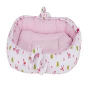 Sevi Bebe Anne Yanı Bebek Yatağı - Prenses Desen