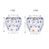 Sevi Bebe Lüks Alıştırma Külotu - Akvaryum Desen 1No (10-15 Kg)