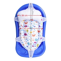 Sevi Bebe Destekli Bebek Banyo Filesi - Akvaryum Desen