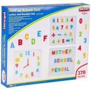 Pilsan Harf ve Rakam Seti Kutulu 178 Parça 03297