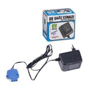 Pilsan 6V. 1A Mavi Soket Şarj Cihazı 05152 