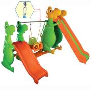 Pilsan Oyuncu Dino Kaydırak Ve Salıncak Seti PİLSAN-07960
