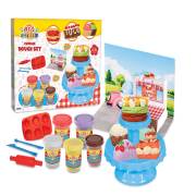 Dede  Kek Kalıplı Oyun Hamur Seti Kapkek Hamur 03273