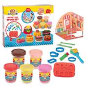 Dede Art Craft Eğitici Doğum Günü Pasta Kalıplı Oyun Hamuru Seti 03277