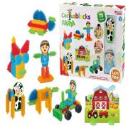 Dede Kaktüs Blocks 75 Parça Çiftlik Evi Eğitici Öğretici Oyuncak Blok 03312