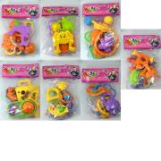 Vardem Poşetli 5 Parça 7 Asorti Çıngırak Seti (Bebejoy) N1039L/5001-7 