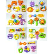 Vardem Poşetli 5 Parça 7 Asorti Çıngırak Seti (Bebejoy) N1039L/5001-7 