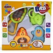 Vardem Kutulu 4Parça Sevimli Çıngırak Seti N316G/603ABCD