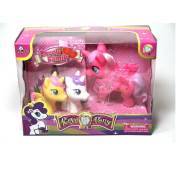 Vardem Kutulu 3pcs Sevimli Ponny Ailesi (Ponny ve 2 Yavrusu) WG-87053