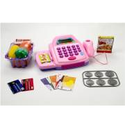 Vardem Kutulu Işıklı Müzikli Pembe Yazar Kasa HUA-66049