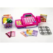 Vardem Kutulu Işıklı Müzikli Pembe Yazar Kasa HUA-66049