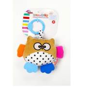 Vardem Diş Kaşıyıcılı Titreşimli Sevimli Baykus (Kumaş)