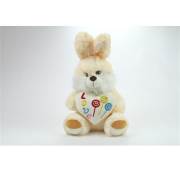 Vardem Peluş 30Cm Ayı,Köpek ve Tavşan (Love Desenli Kalp) PHC253/30
