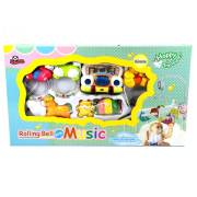 Vardem Kutulu 5Asorti Pilli Hayvanlı Dönence (Işıklı) DN-5401/02//03/04