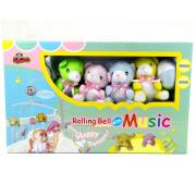 Vardem Kutulu 4Asorti Peluş Dönence DN-5203/A1/B1/C1/