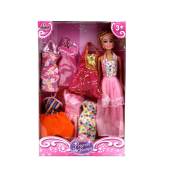 Vardem Kutulu 6Yedek Elbiseli Bebek WG-11266