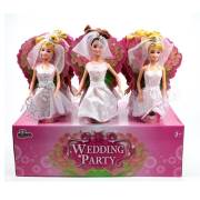 Vardem Külahlı 11,5inch Gelinlikli Bebek WG-11348 