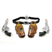 Vardem Kutulu 2 li Pilli Büyük Kovboy Tabancası (Sesli) 764K/HY705A