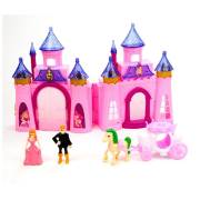 Vardem Kutulu Işıklı Sesli 3Parça Aksesuarlı Şato Pembe N978R/CB688-5