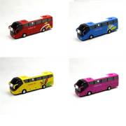 Vardem Çek Bırak 7,5İnch Otobüs (Die-Cast)Işık Müzik N517A/FY8055-8D