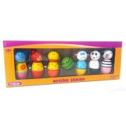 Ahşap Bowling Zamanı Bowling Oyunu 1106