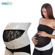 Babyjem Hamile Bel Destek Bandı XL Beyaz