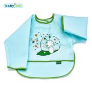 Babyjem Poli Muşamba Kollu Önlük Yeşil