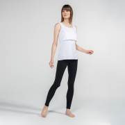 Funna Mamma 7663 Atlet Yaka Emzirme T-Shirt - Paola - Beyaz / M Beden